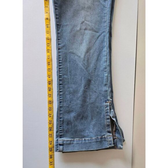 Terra & Sky Jeans Sz 16W with slit - Picture 8 of 8